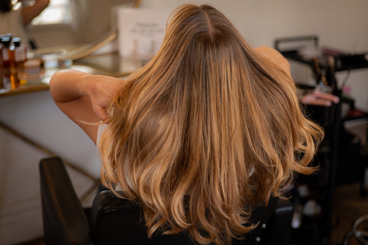 Le balayage à la main