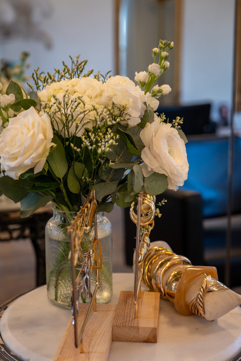 Les fleurs blanches